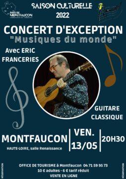 Concert guitare classique e Franceries Montfaucon